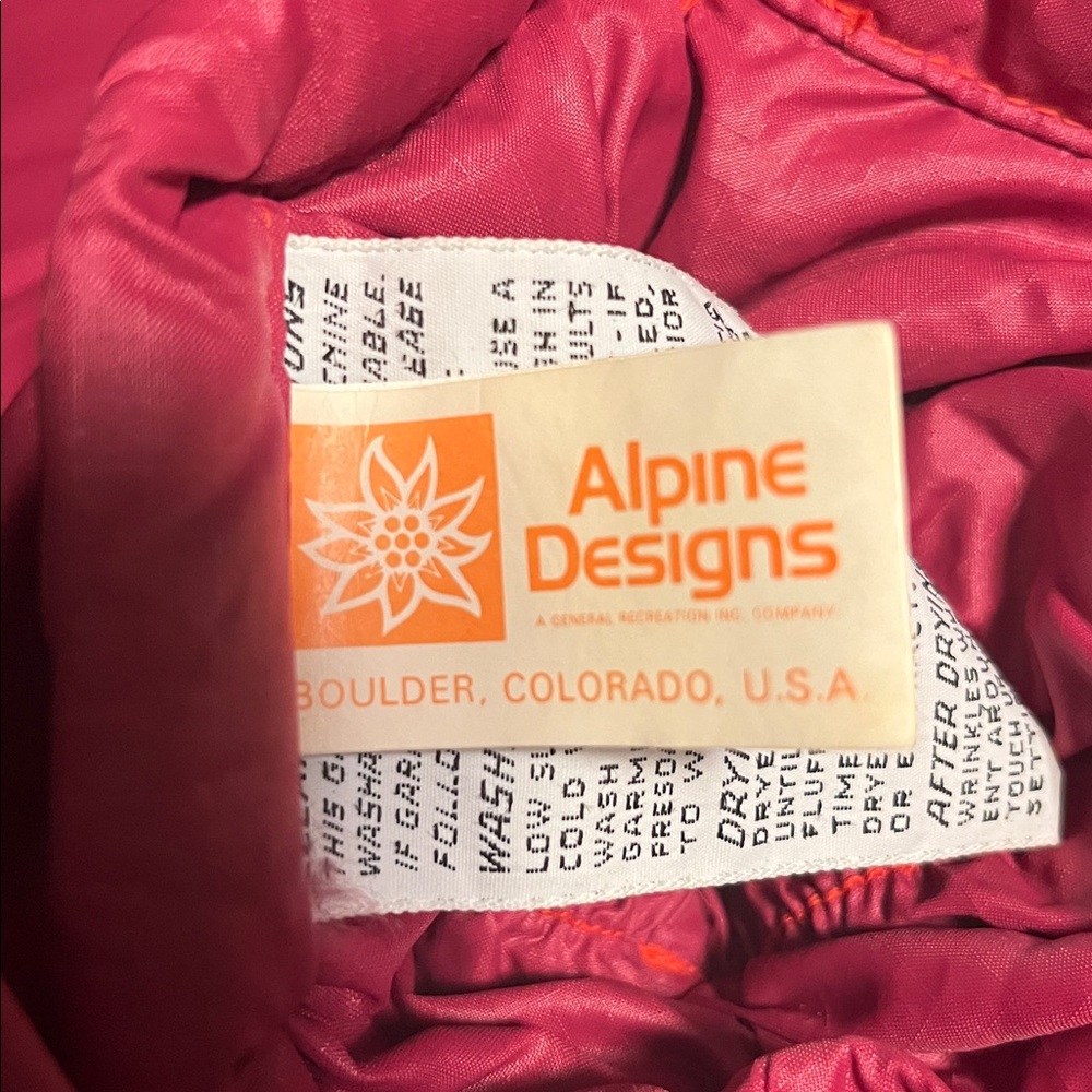 Alpine Design Vintage Puffer slippers Size Medium fits 7,8,9 - Picture 6 of 6